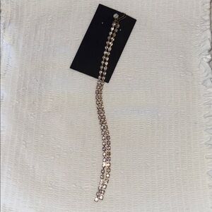 Elegant Gold tone pierced Earrings